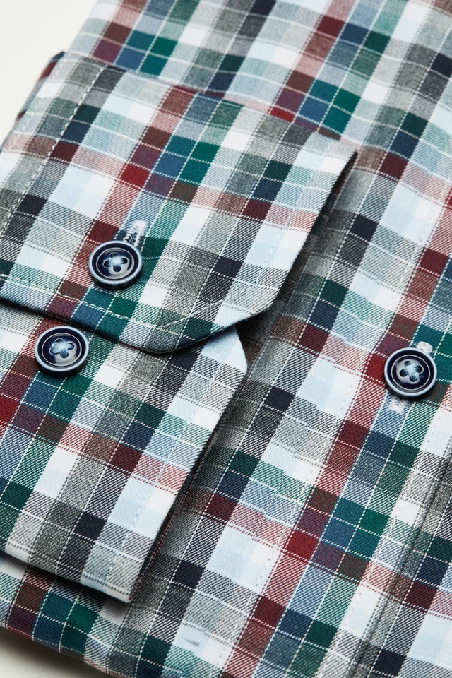 bugatti Langarmhemd »Modern Fit« mit Button-Down-Kragen