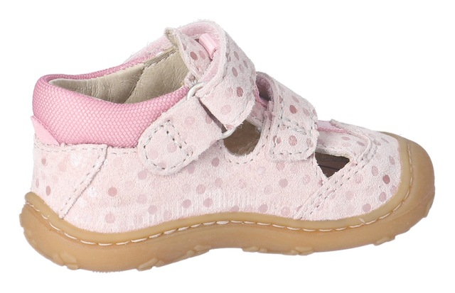 PEPINO by RICOSTA Lauflernschuh »Ebi WMS: mittel« Klettschuh, Lederinnensohle, Größenschablone zum Download