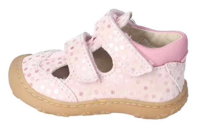 PEPINO by RICOSTA Lauflernschuh »Ebi WMS: mittel« Klettschuh, Lederinnensohle, Größenschablone zum Download
