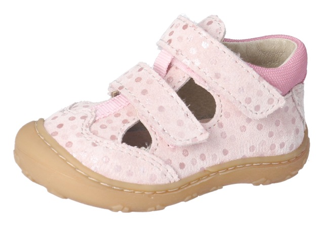 PEPINO by RICOSTA Lauflernschuh »Ebi WMS: mittel« Klettschuh, Lederinnensohle, Größenschablone zum Download