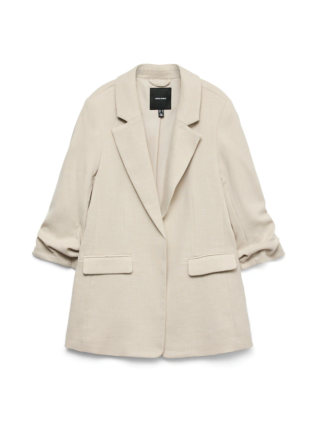 Vero Moda Longblazer »VMFRIDA LS REGULAR BLAZER NOOS« Materialmix, regular fit