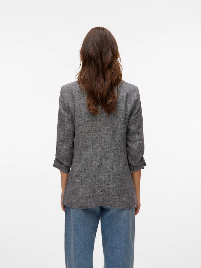 Vero Moda Longblazer »VMFRIDA LS REGULAR BLAZER NOOS« Materialmix, regular fit