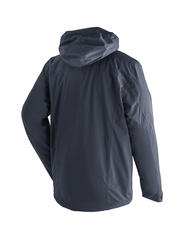 Maier Sports Regenjacke »Metor Therm Rec M« warme Herren Jacke mit Kapuze, Winterjacke wasserdicht atmungsaktiv
