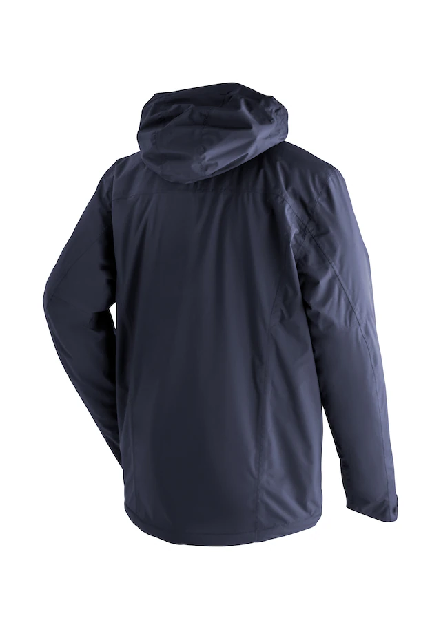 Maier Sports Regenjacke »Metor Therm Rec M« warme Herren Jacke mit Kapuze, Winterjacke wasserdicht atmungsaktiv