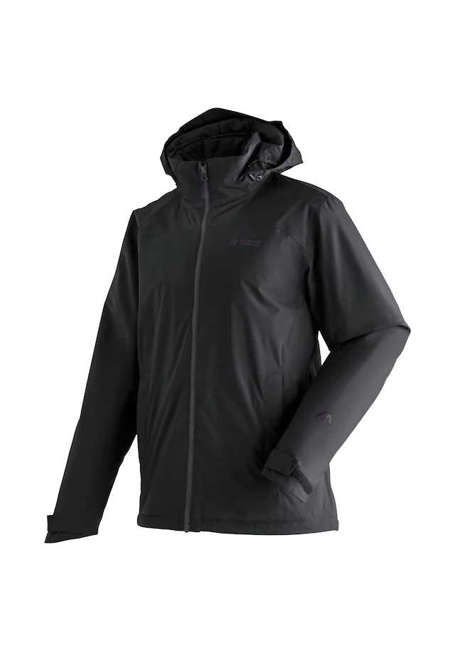 Maier Sports Regenjacke »Metor Therm Rec M« warme Herren Jacke mit Kapuze, Winterjacke wasserdicht atmungsaktiv