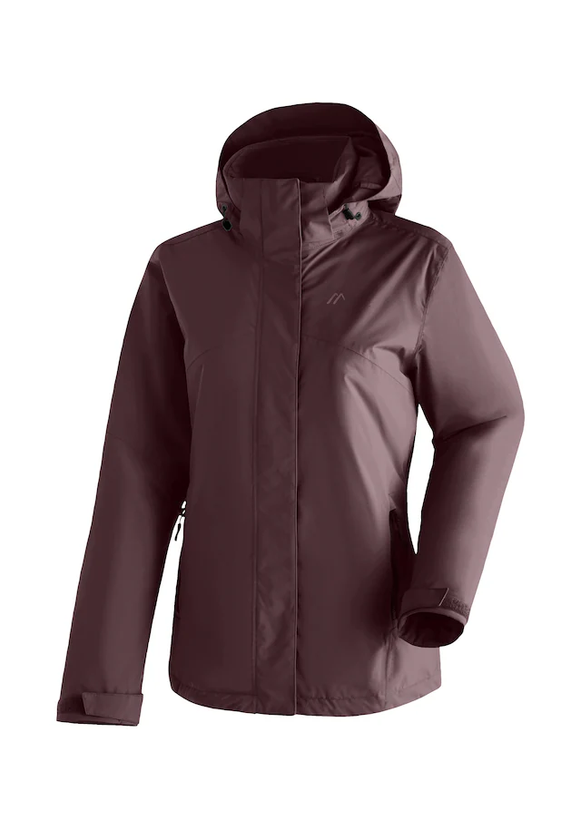 Maier Sports Regenjacke »Metor Therm Rec W« warme Damen Jacke mit Kapuze, Winterjacke wasserdicht atmungsaktiv