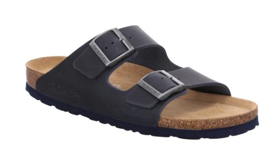 Rohde Pantolette »Grado« , Sommerschuh, Schlappen, Poolslides, ergonomisch geformtes Fußbett
