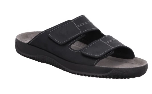 Rohde Pantolette »Soltau-H« , Sommerschuh, Schlappen, Hausschuh mit Klettverschlüssen