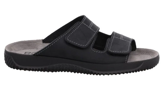 Rohde Pantolette »Soltau-H« , Sommerschuh, Schlappen, Hausschuh mit Klettverschlüssen