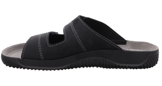 Rohde Pantolette »Soltau-H« , Sommerschuh, Schlappen, Hausschuh mit Klettverschlüssen