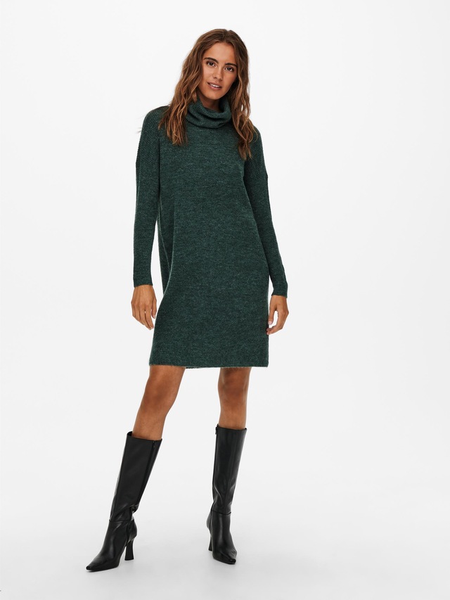 ONLY Strickkleid »ONLJANA L/S COWLNCK DRESS«