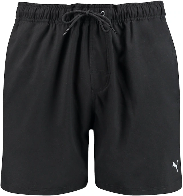 PUMA Badeshorts »PUMA SWIM MEN MID SHORTS 1P« High-Tech Reißverschluss an der Gesäßtasche, Seitentaschen