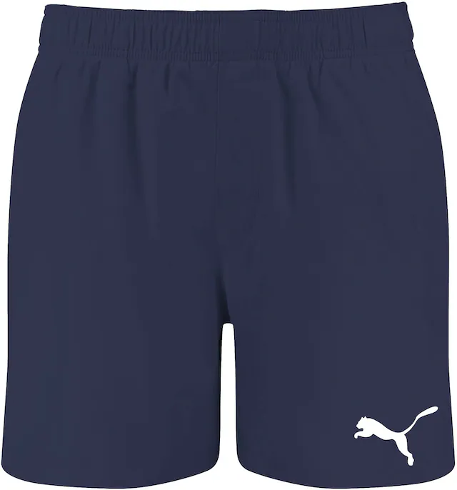 PUMA Badeshorts »PUMA SWIM MEN MID SHORTS« mit elastischem Bund, Seitentaschen