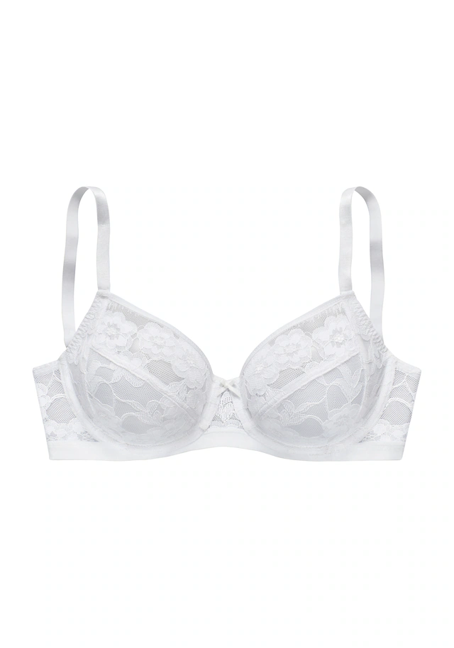LASCANA Bügel-BH aus zarter, elastischer Jacquardspitze und feinem Mesh, sexy Dessous