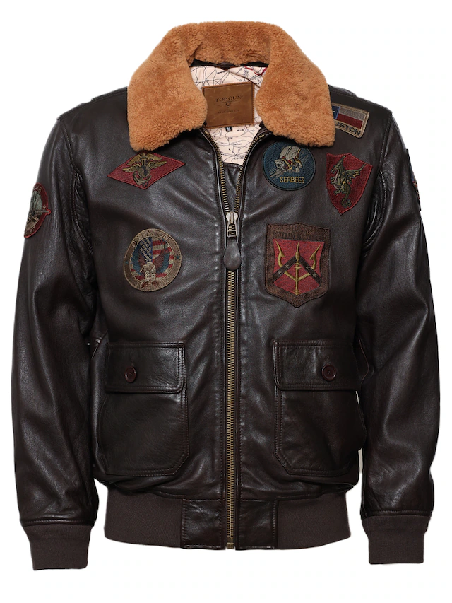 TOP GUN Lederjacke »TG2023004«