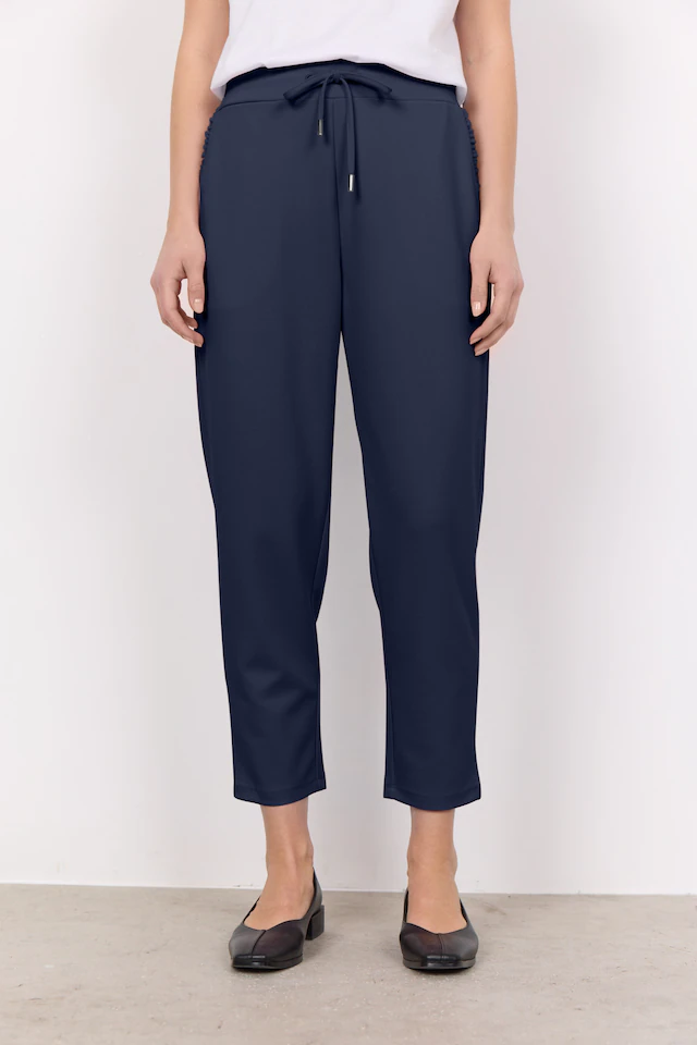 soyaconcept Jogger Pants »SC-SIHAM 2« aus Polyester und Elasthan, elastischer Bund mit Kordelzug