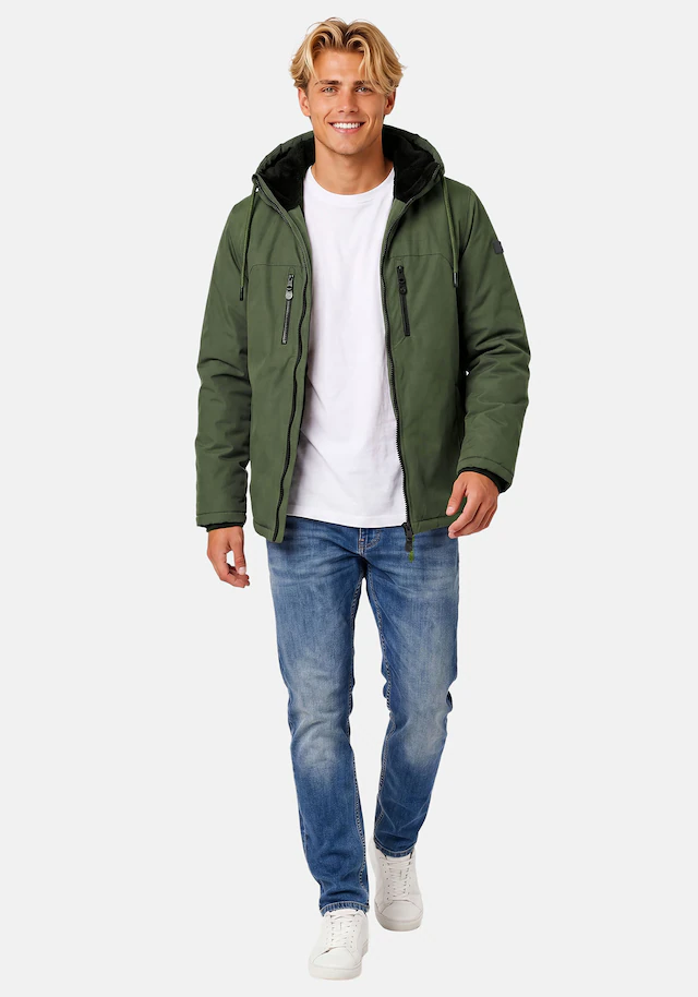 Alessandro Salvarini Winterjacke »ASMori« mit warmem Teddyfell
