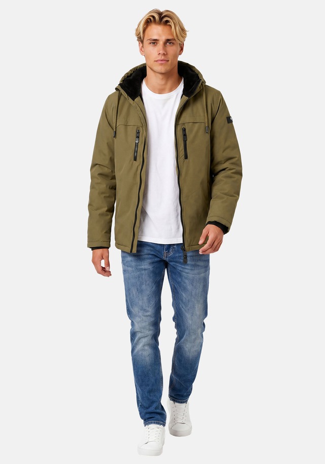 Alessandro Salvarini Winterjacke »ASMori« mit warmem Teddyfell