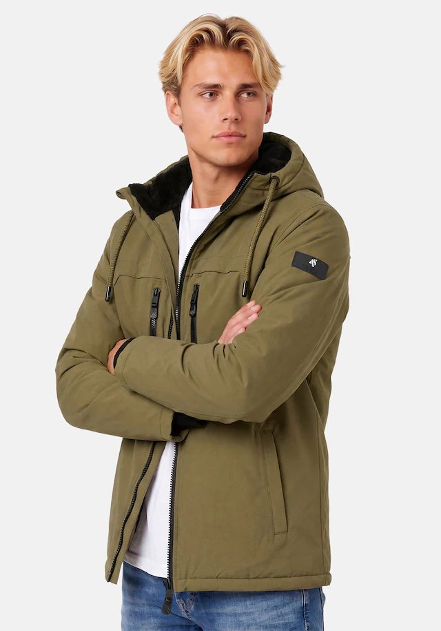 Alessandro Salvarini Winterjacke »ASMori« mit warmem Teddyfell