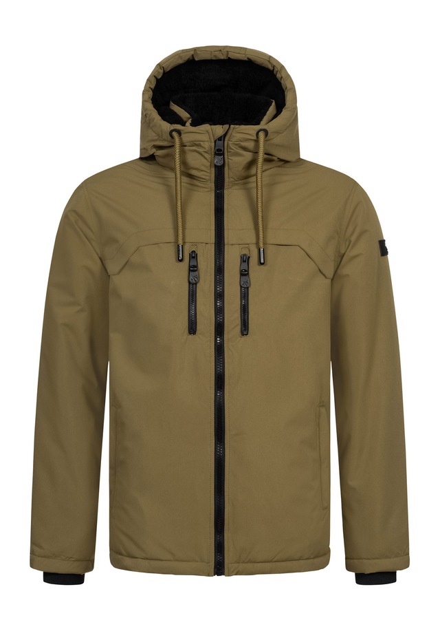 Alessandro Salvarini Winterjacke »ASMori« mit warmem Teddyfell