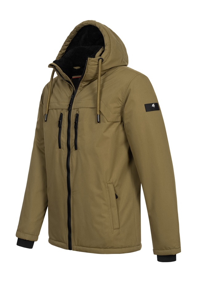 Alessandro Salvarini Winterjacke »ASMori« mit warmem Teddyfell