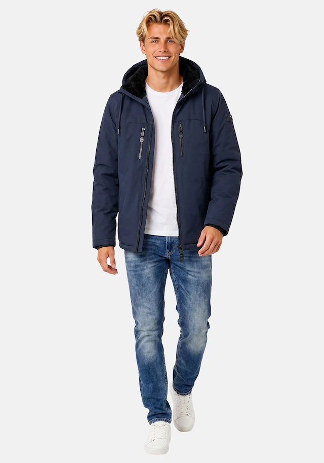 Alessandro Salvarini Winterjacke »ASMori« mit warmem Teddyfell