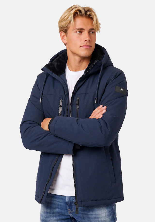 Alessandro Salvarini Winterjacke »ASMori« mit warmem Teddyfell