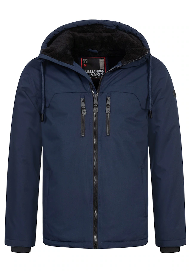 Alessandro Salvarini Winterjacke »ASMori« mit warmem Teddyfell