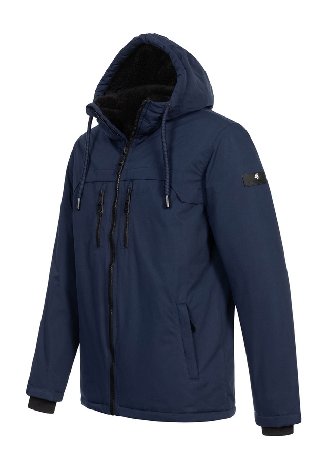 Alessandro Salvarini Winterjacke »ASMori« mit warmem Teddyfell