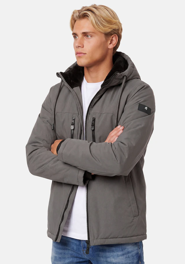 Alessandro Salvarini Winterjacke »ASMori« mit warmem Teddyfell