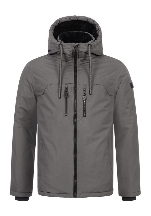 Alessandro Salvarini Winterjacke »ASMori« mit warmem Teddyfell