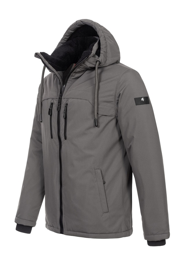 Alessandro Salvarini Winterjacke »ASMori« mit warmem Teddyfell