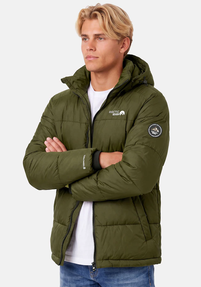 Arctic Seven Winterjacke »ASYetii« mit hochwertigem Steppdesign