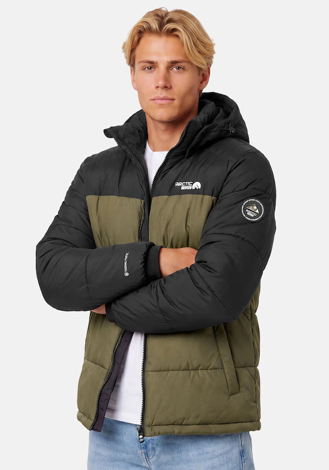 Arctic Seven Winterjacke »ASYetii« mit hochwertigem Steppdesign