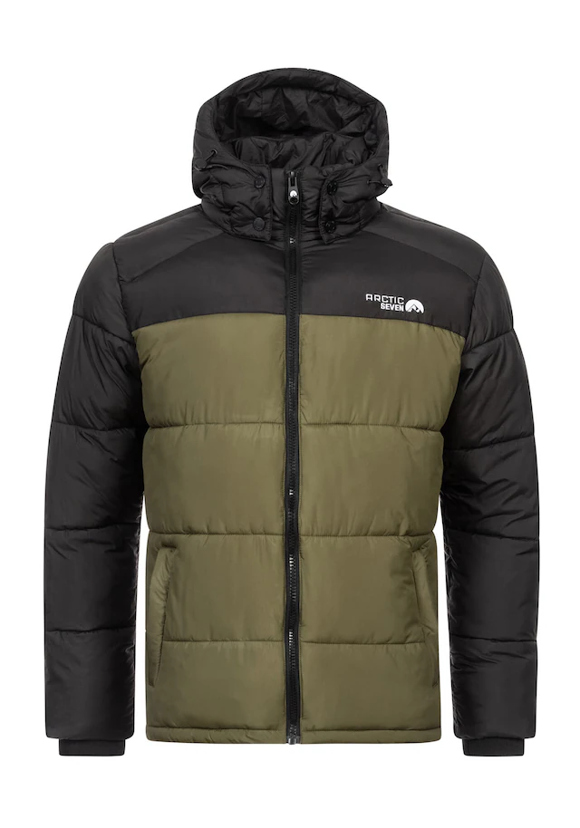 Arctic Seven Winterjacke »ASYetii« mit hochwertigem Steppdesign