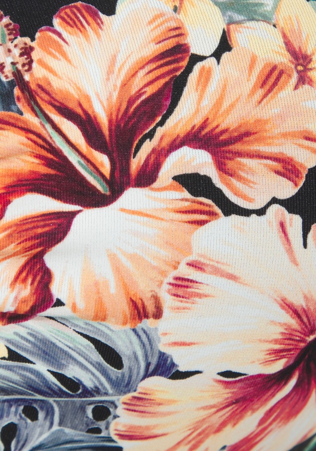 LASCANA Bügel-Bandeau-Bikini-Top »Salsa« mit tollem Blumenprint