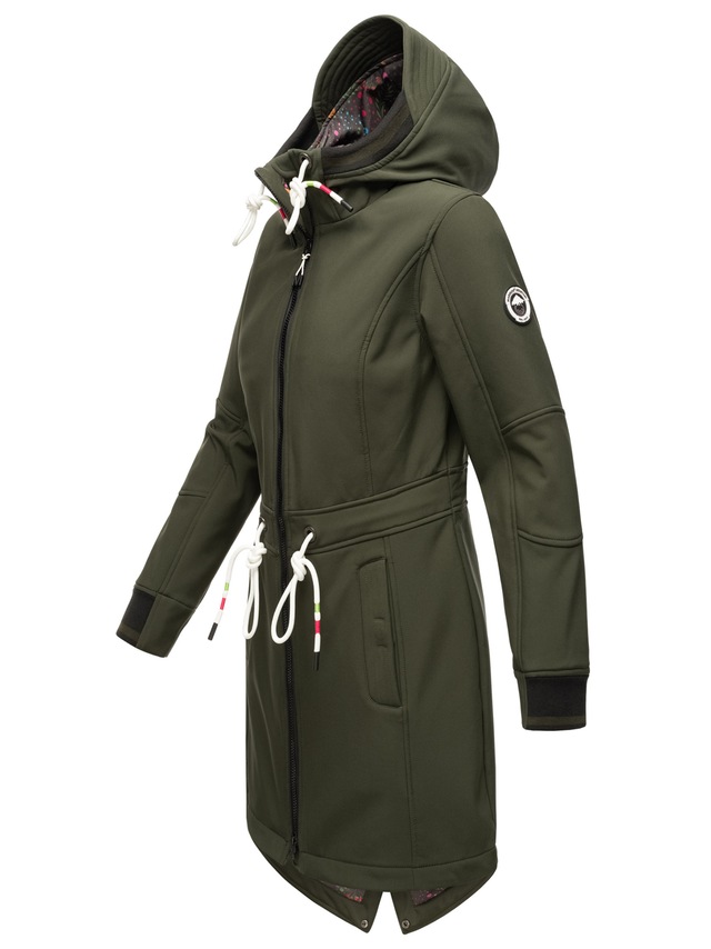 Marikoo Softshelljacke »Mount Furnica« mit hochschließendem Kragen