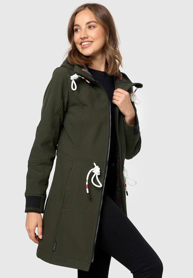 Marikoo Softshelljacke »Mount Furnica« mit hochschließendem Kragen