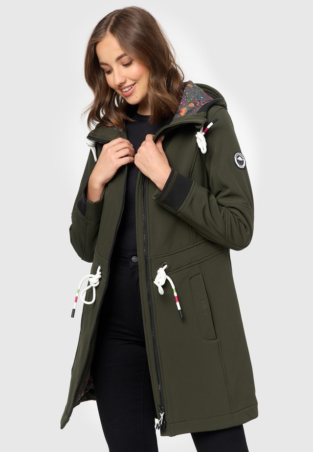 Marikoo Softshelljacke »Mount Furnica« mit hochschließendem Kragen