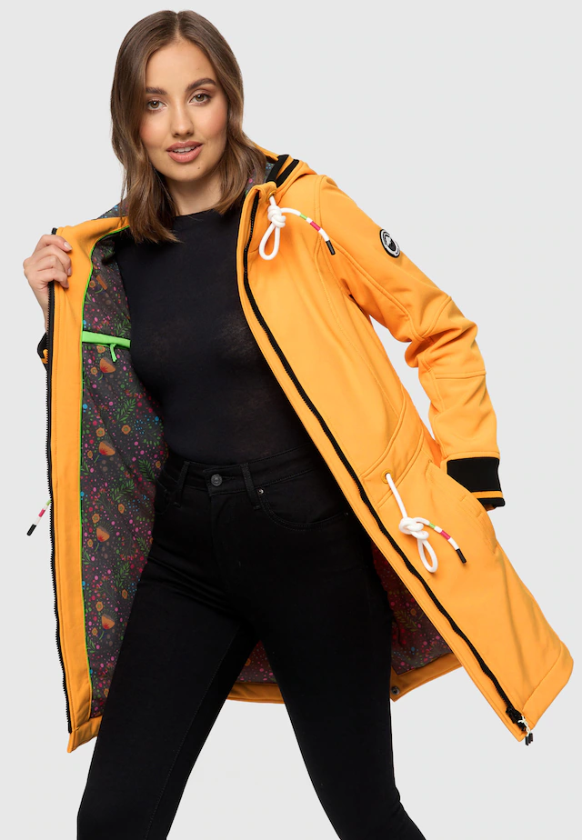 Marikoo Softshelljacke »Mount Furnica« mit hochschließendem Kragen