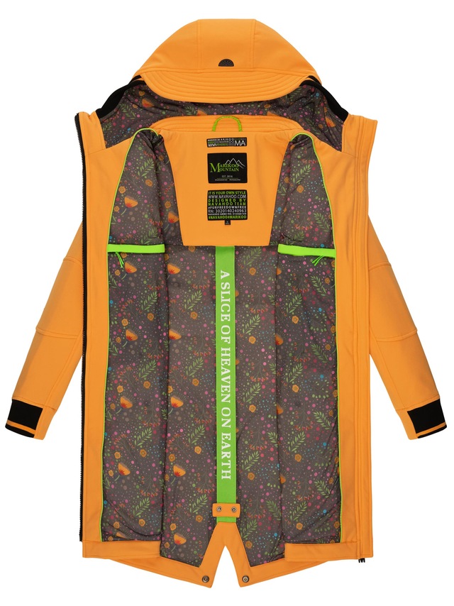 Marikoo Softshelljacke »Mount Furnica« mit hochschließendem Kragen