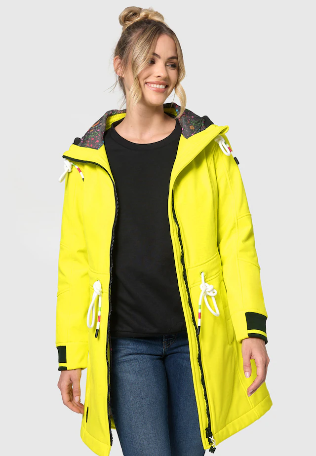 Marikoo Softshelljacke »Mount Furnica« mit hochschließendem Kragen