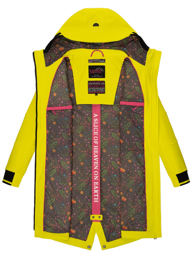 Marikoo Softshelljacke »Mount Furnica« mit hochschließendem Kragen