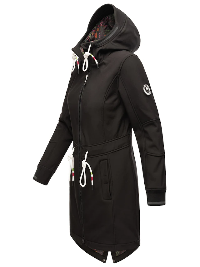 Marikoo Softshelljacke »Mount Furnica« mit hochschließendem Kragen