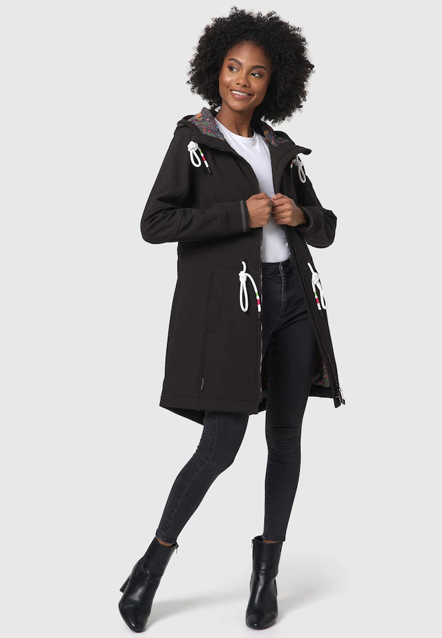 Marikoo Softshelljacke »Mount Furnica« mit hochschließendem Kragen