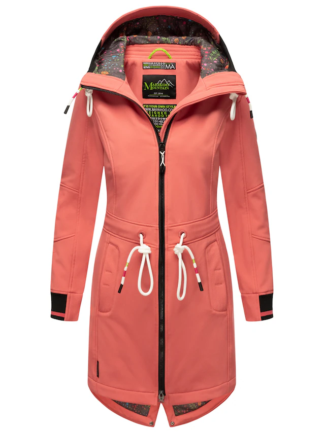 Marikoo Softshelljacke »Mount Furnica« mit hochschließendem Kragen