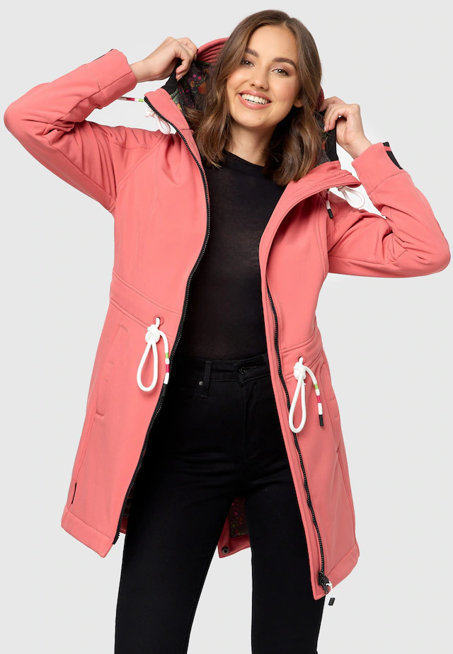 Marikoo Softshelljacke »Mount Furnica« mit hochschließendem Kragen