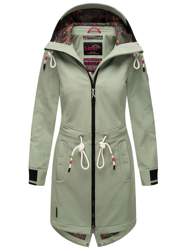 Marikoo Softshelljacke »Mount Furnica« mit hochschließendem Kragen