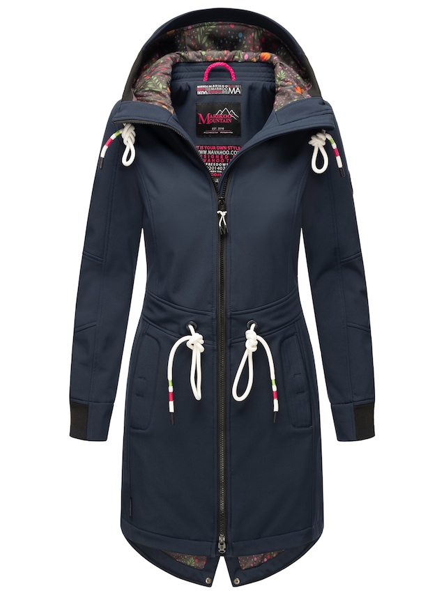 Marikoo Softshelljacke »Mount Furnica« mit hochschließendem Kragen