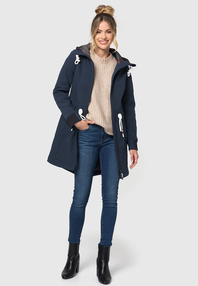 Marikoo Softshelljacke »Mount Furnica« mit hochschließendem Kragen